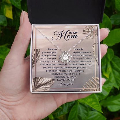 To My Mom-Mother's Day Gift-Necklace