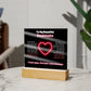 Square Acrylic Plaque for Your Soulmate, Special Gift For Her, Gift For Lover