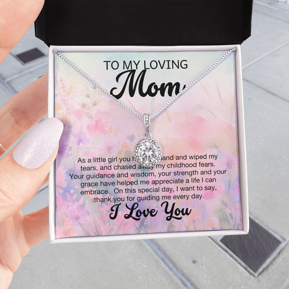 To My Loving Mom-Eternal Hope Necklace