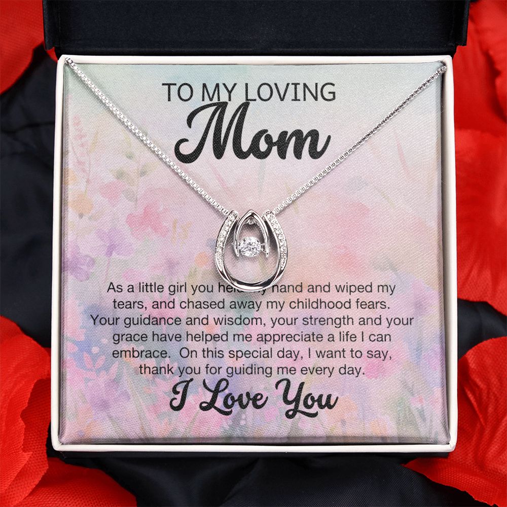 To My Loving Mom-Lucky Necklace